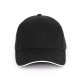 Organic Cotton Cap with Contrast Color on the Visor