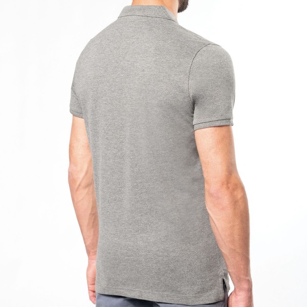 Men's Organic Cotton Short Sleeve Polo Shirt