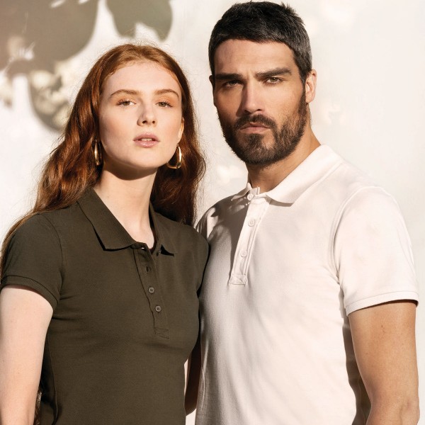 Men's Organic Cotton Short Sleeve Polo Shirt