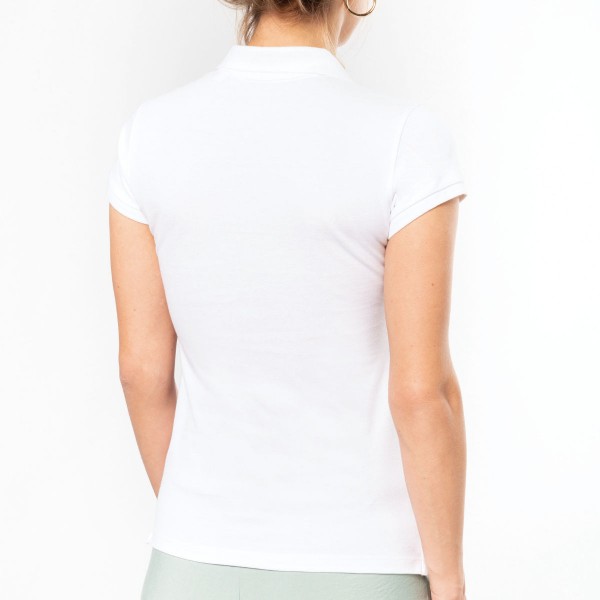 Women's Organic Cotton Short Sleeve Polo Shirt