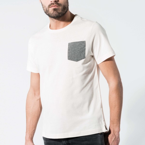 Men's Organic Cotton T-shirt with Pocket