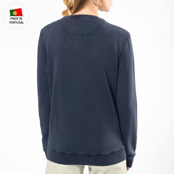 Unisex Sweatshirt with Round Neckline