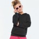 Kid's Sweatshirt with Contrast Printed Hood