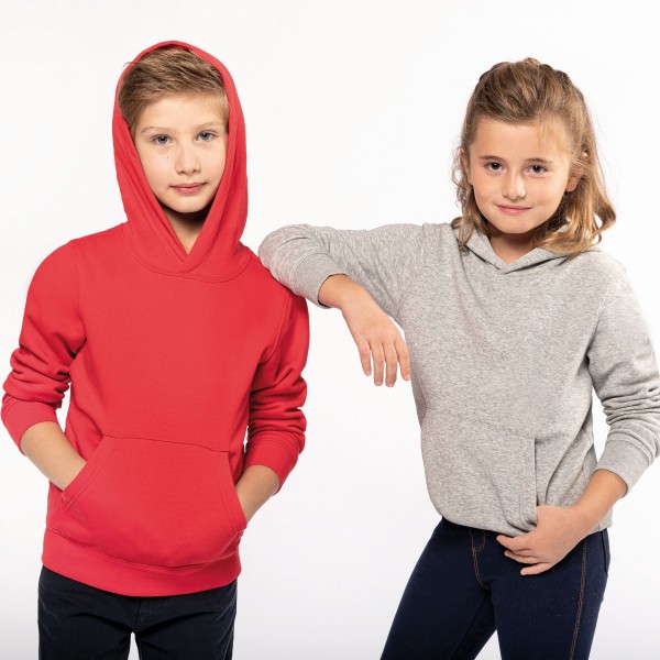 Kid's Eco Responsible Hooded Sweatshirt