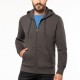 Men's Eco Responsible Zip Up Hooded Sweatshirt