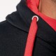 Men's Zip Up Sweatshirt with Contrasting Hood