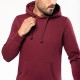 Men's Hooded Sweatshirt with Lined Hood and Kangaroo Pockets