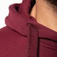Men's Hooded Sweatshirt with Lined Hood and Kangaroo Pockets
