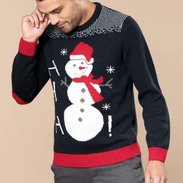 Adult Christmas Sweater Ho Ho Ho