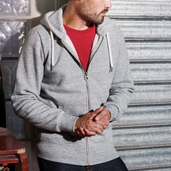 Casaco Sweatshirt com Capuz Vintage para Homem 