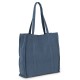 Handmade Bag Made with Recycled Materials - Blue