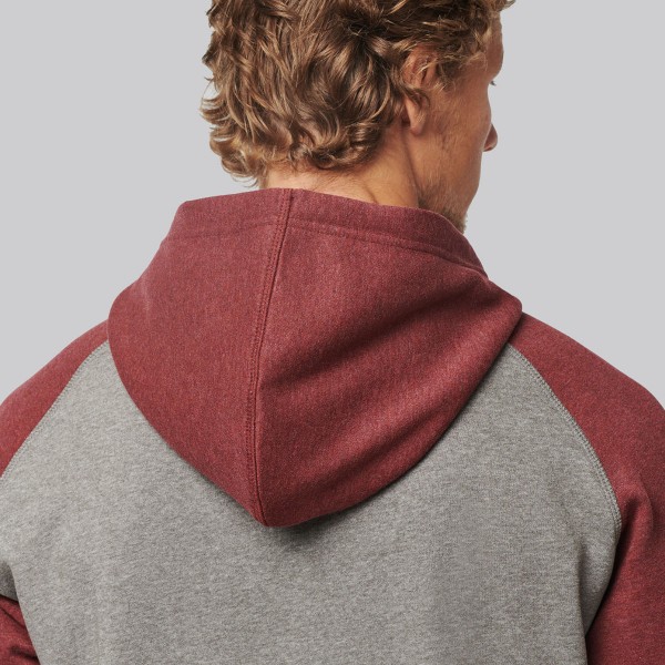 Men's Two-tone Hooded Sweatshirt